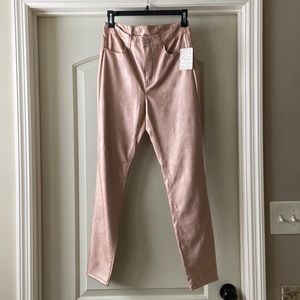 Free people faux leather pants 28